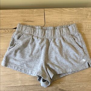 The North Face Light Gray Shorts with pockets size M